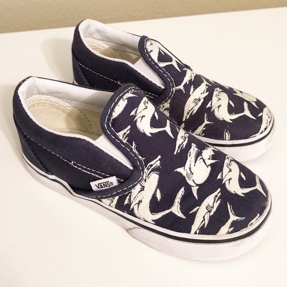 toddler boy vans slip ons
